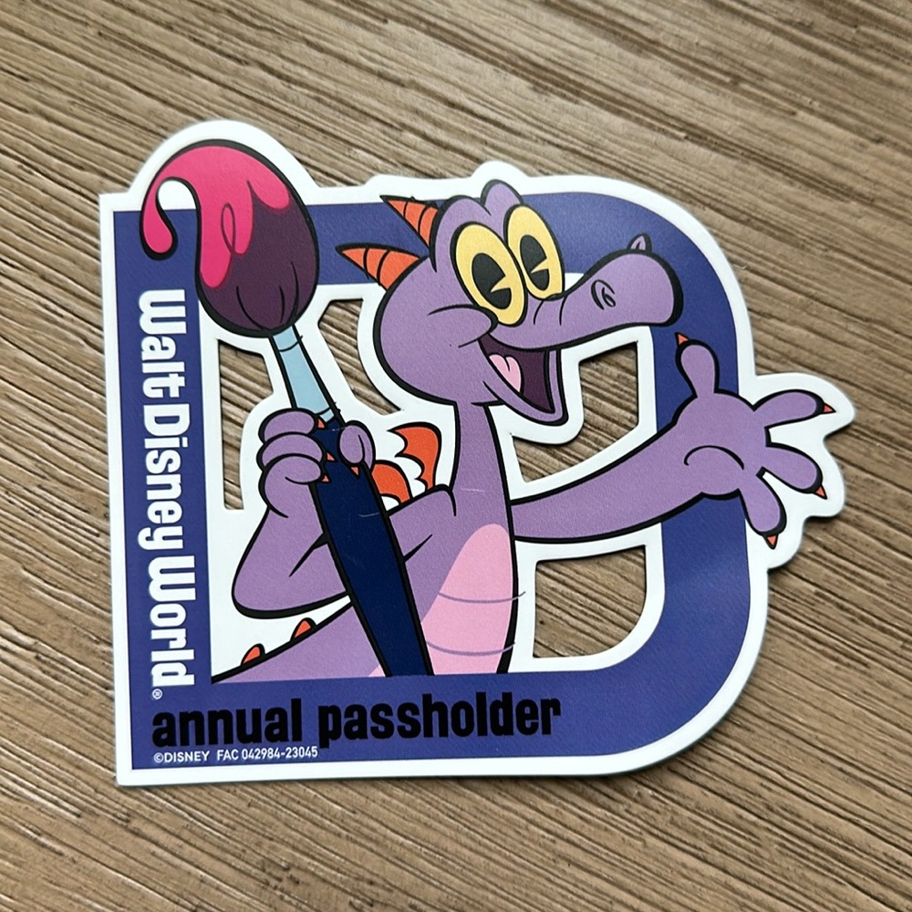 Disney Passholder Magnet - Figment